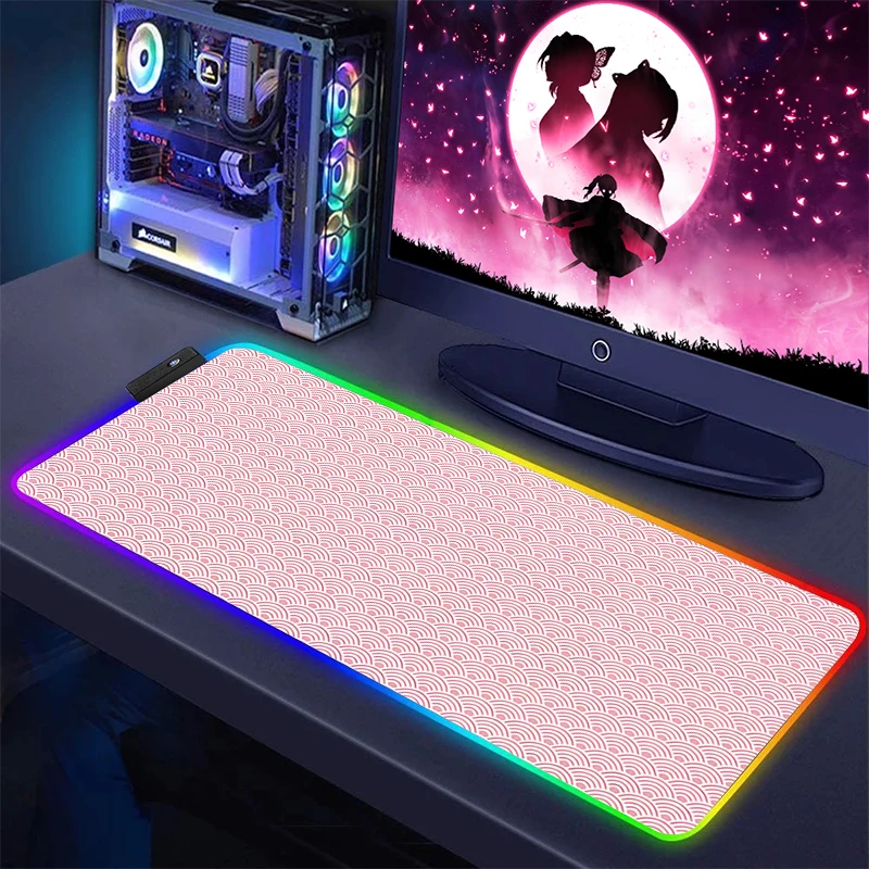 Коврик для мыши с волнистой текстурой, игровые аксессуары, светодиодный Rgb коврик для мыши, аниме геймерская клавиатура, Настольный коврик для ПК, кабинета, раздвижной коврик для офиса
Коврик для мыши с волнистой текстурой, игровые аксессуары, светодиодный Rgb коврик для мыши, аниме геймерская клавиатура, Настольный коврик для ПК, кабинета, раздвижной коврик для офиса