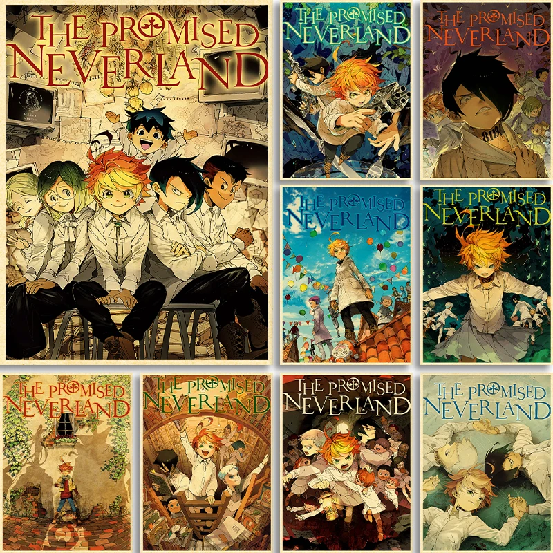 The Promised Neverland Anime Poster, Canvas Painting Vintage Print 4K High Quality Home Interior Decor Picture Art Wall Sticker
The Promised Neverland Anime Poster, Canvas Painting Vintage Print 4K High Quality Home Interior Decor Picture Art Wall Sticker