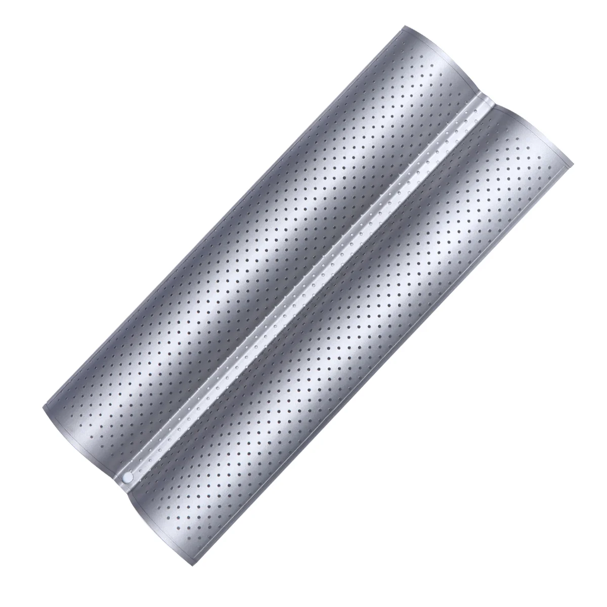 2pcs No-stick Bread Pans Waved Tray 2 Slots for Home Kitchen (Small,)
2pcs No-stick Bread Pans Waved Tray 2 Slots for Home Kitchen (Small,)