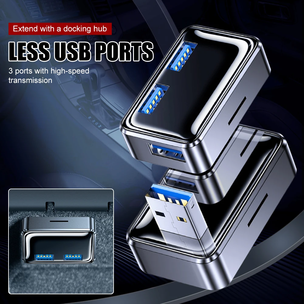 Car USB Hub 3.0 High Speed 3 Ports Mini Cube USB Docking Station Car USB Socket Adapter For Tesla Model 3 Model Y Accessories
Car USB Hub 3.0 High Speed 3 Ports Mini Cube USB Docking Station Car USB Socket Adapter For Tesla Model 3 Model Y Accessories