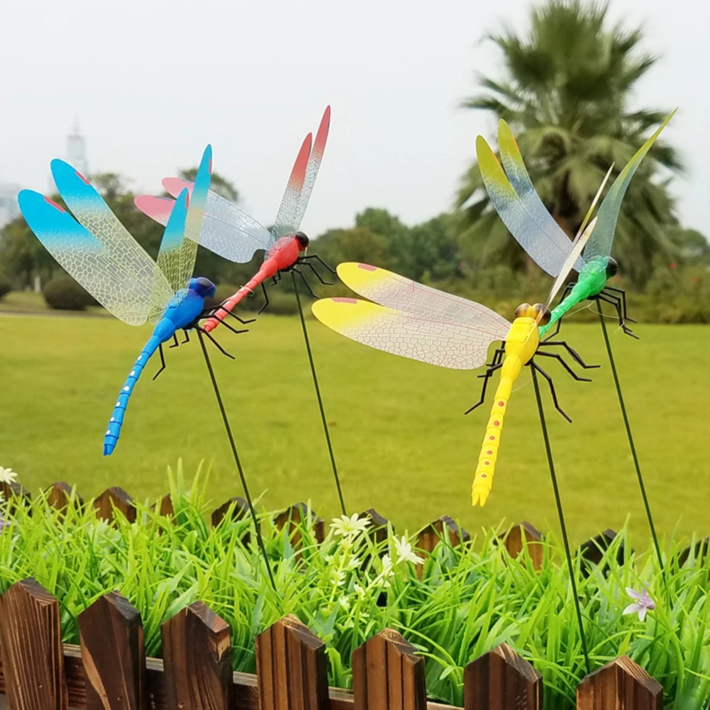 10PCS Dragonfly Stakes Outdoor 3D Simulation Dragonfly Stakes Yard Plant Lawn Decor Stick Flower Pot Garden Decoration Yard Art
10PCS Dragonfly Stakes Outdoor 3D Simulation Dragonfly Stakes Yard Plant Lawn Decor Stick Flower Pot Garden Decoration Yard Art