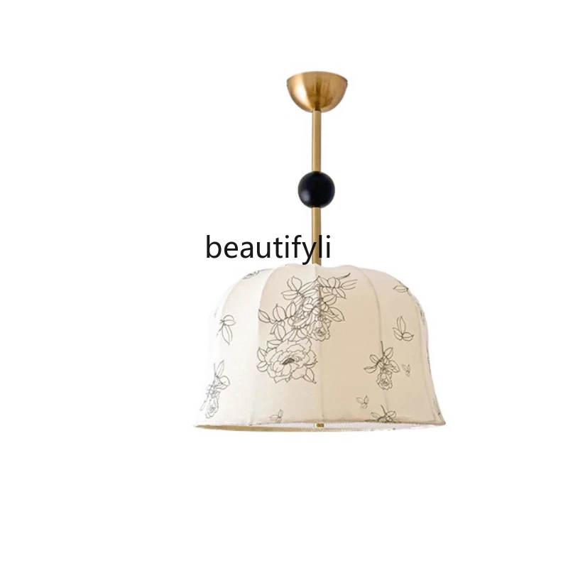 French Retro Cloth-Craft Hanging Lamp Solid Wood Pattern American Romantic Living Room Lamps
French Retro Cloth-Craft Hanging Lamp Solid Wood Pattern American Romantic Living Room Lamps