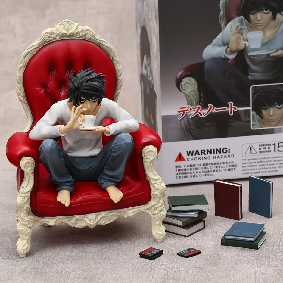 23cm Death Note L Anime Figure PVC Comic Collection Statue Figurine Model Toys Gifts
23cm Death Note L Anime Figure PVC Comic Collection Statue Figurine Model Toys Gifts