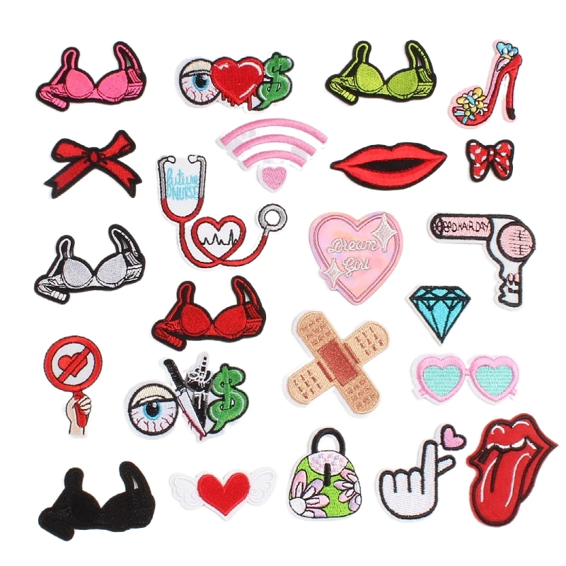 Personality Spoof Bra Fun Cartoon Stickers Iron On Patch Clothes Apparel Sewing Decoration Applique Sew On Patches For Clothing
Personality Spoof Bra Fun Cartoon Stickers Iron On Patch Clothes Apparel Sewing Decoration Applique Sew On Patches For Clothing