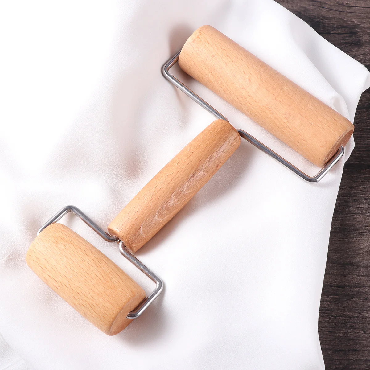 Rolling Pin Roller Pizza Baking Dough Wood Forpastry Small Clay Cooking Stick Press Wooden French Non Kitchen Docker Nonstick
Rolling Pin Roller Pizza Baking Dough Wood Forpastry Small Clay Cooking Stick Press Wooden French Non Kitchen Docker Nonstick