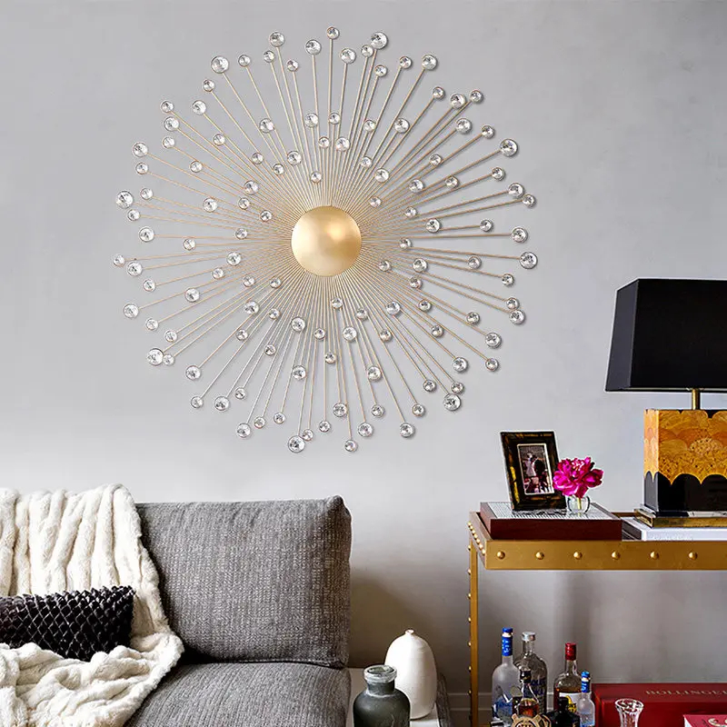 European Luxury Wrought Iron Sun Shape Wall Hanging Crafts Home Living Room Wall Mural Ornaments Hotel Office Wall Sticker Decor
European Luxury Wrought Iron Sun Shape Wall Hanging Crafts Home Living Room Wall Mural Ornaments Hotel Office Wall Sticker Decor