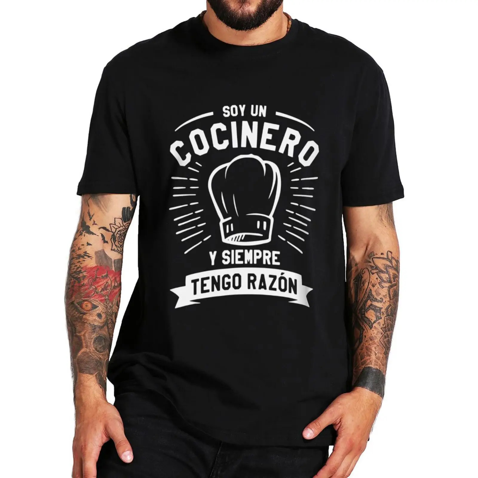 I'm A Cook And I'm Always Right T Shirt Funny Spanish Sayings Chef Gift Humor Tee Tops 100% Cotton Unisex Summer Casual T-shirts
I'm A Cook And I'm Always Right T Shirt Funny Spanish Sayings Chef Gift Humor Tee Tops 100% Cotton Unisex Summer Casual T-shirts