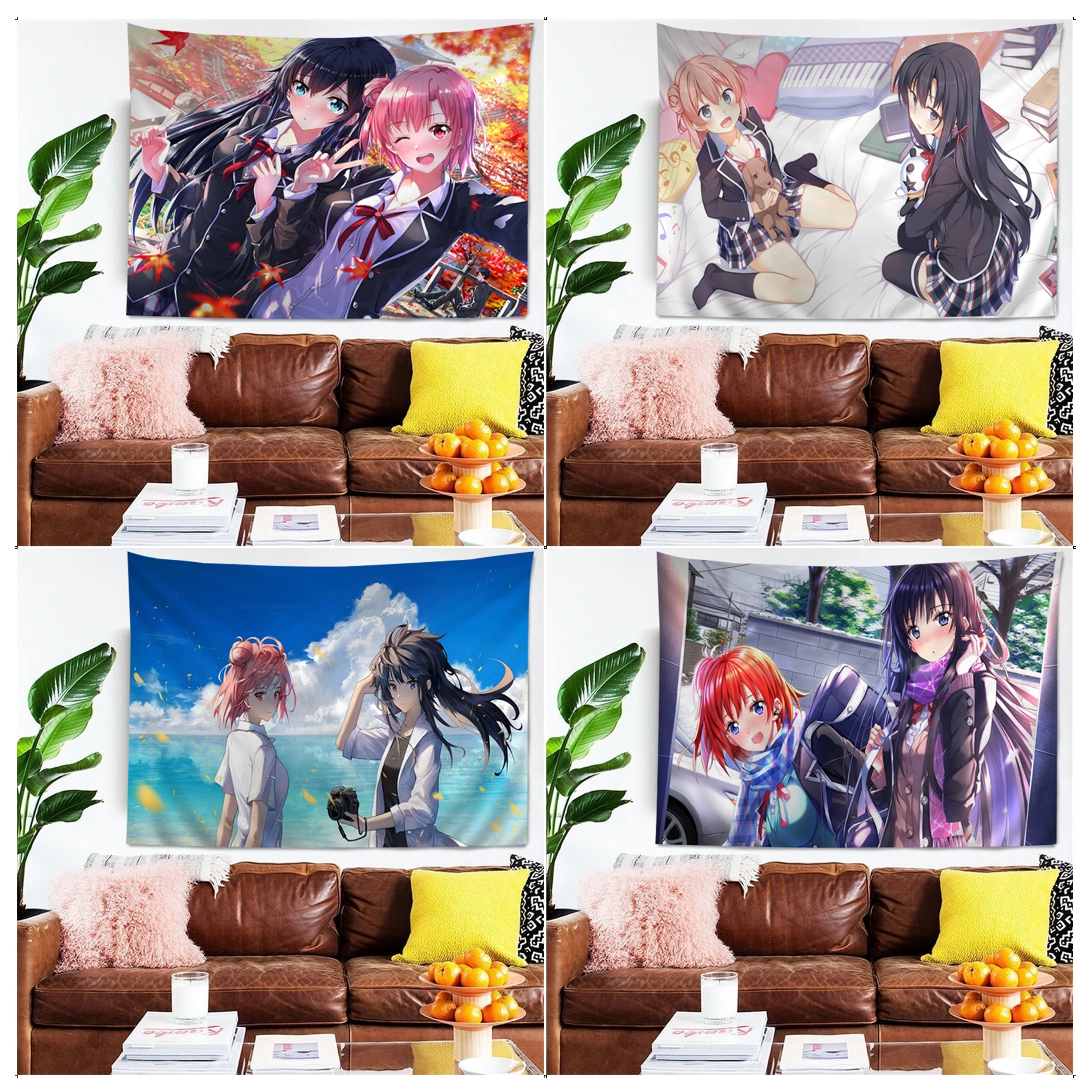 Anime My Youth Romantic Comedy Is Wrong Anime Tapestry Cheap Hippie Wall Hanging Wall Tapestries Mandala Wall Hanging Sheets
Anime My Youth Romantic Comedy Is Wrong Anime Tapestry Cheap Hippie Wall Hanging Wall Tapestries Mandala Wall Hanging Sheets