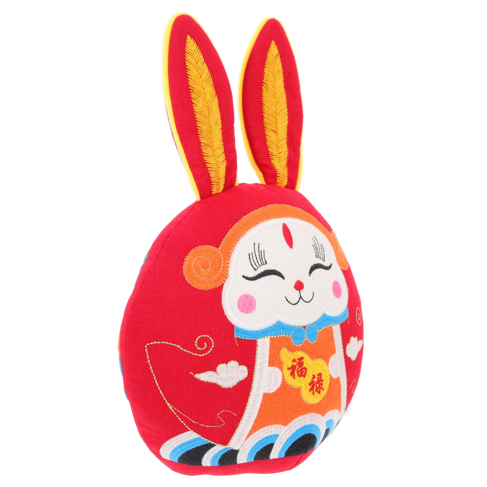 Плюшевый кролик на год Rabbittoy, новый плюшевый китайский талисман, животные, Зодиак, Весенний фестиваль, восхитительный Настольный Декор
Плюшевый кролик на год Rabbittoy, новый плюшевый китайский талисман, животные, Зодиак, Весенний фестиваль, восхитительный Настольный Декор