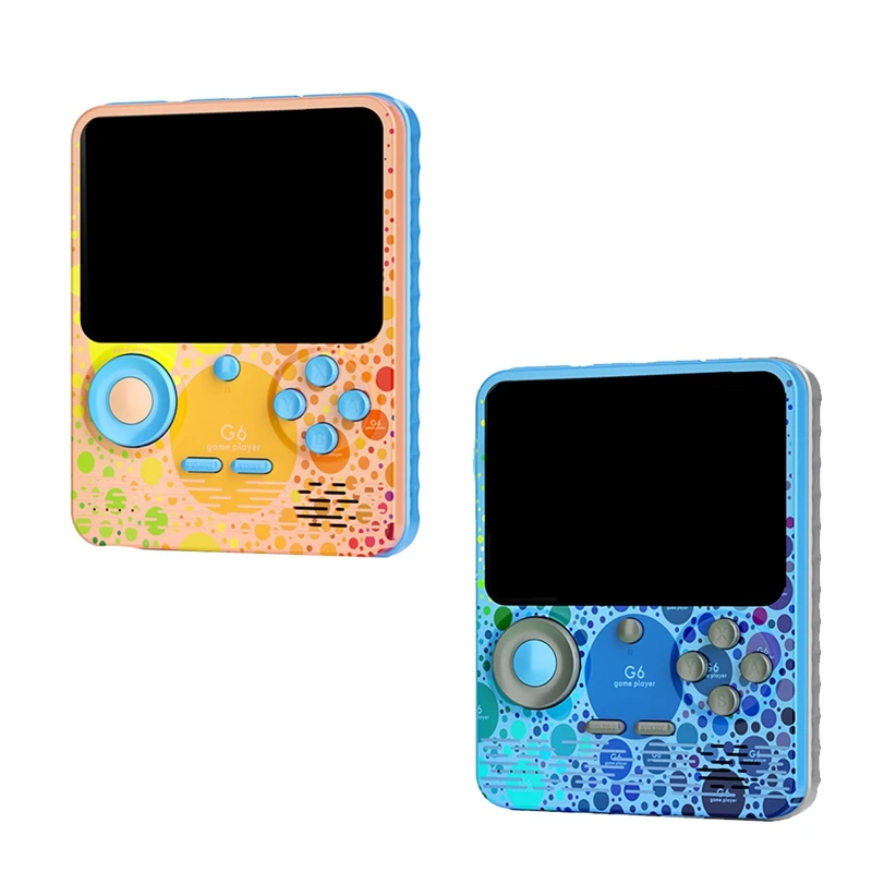 FULL-G6 Retro Video Game Console Handheld Game Player 3.5 Inch Screen Built-In 666 Games 6000 Mah For Phone Charging
FULL-G6 Retro Video Game Console Handheld Game Player 3.5 Inch Screen Built-In 666 Games 6000 Mah For Phone Charging