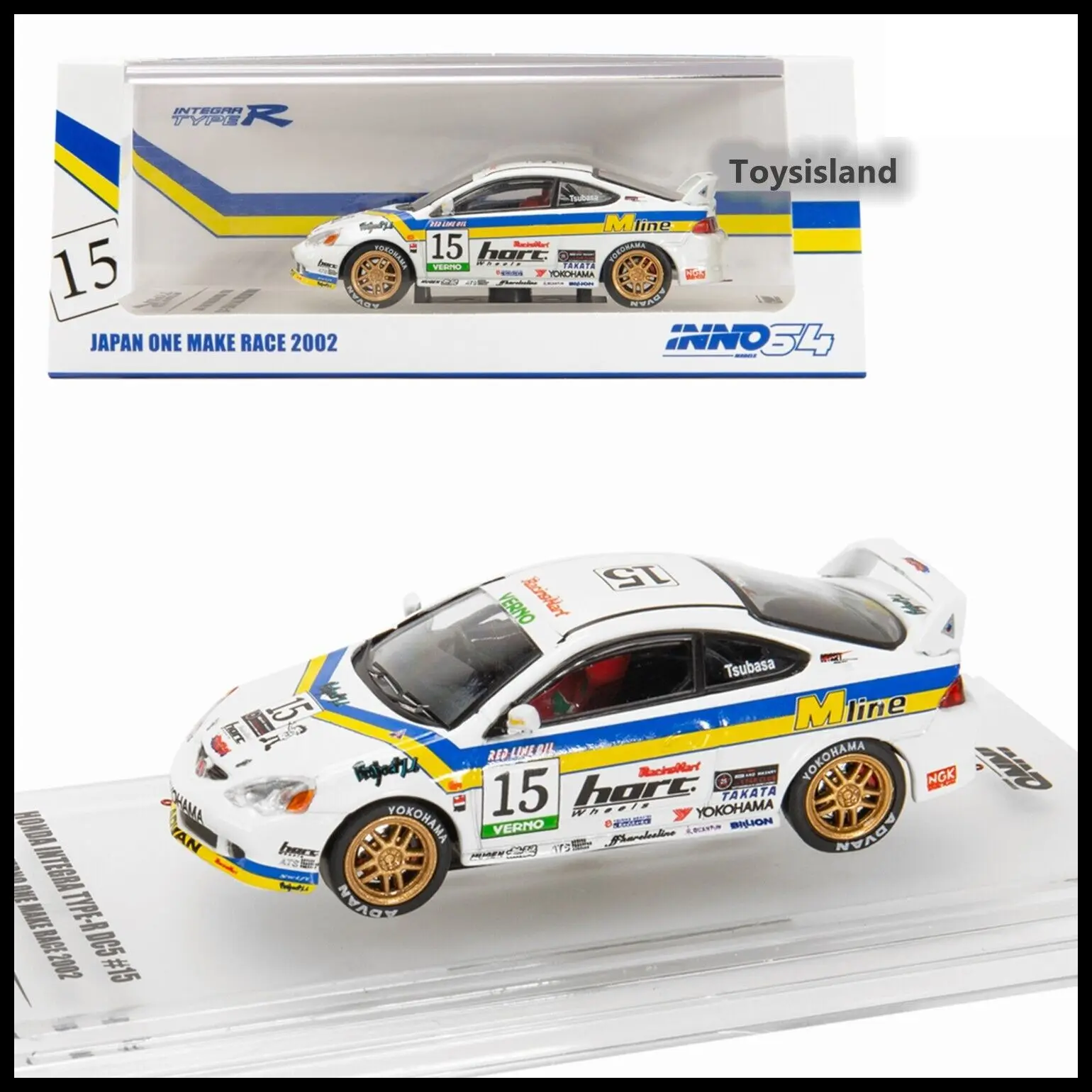 INNO64 1/64 INTEGRA TYPE-R DC5 #15 M Line Verno Japan One Make Race 2002 DieCast Model Car Collection Limited Edition
INNO64 1/64 INTEGRA TYPE-R DC5 #15 M Line Verno Japan One Make Race 2002 DieCast Model Car Collection Limited Edition
