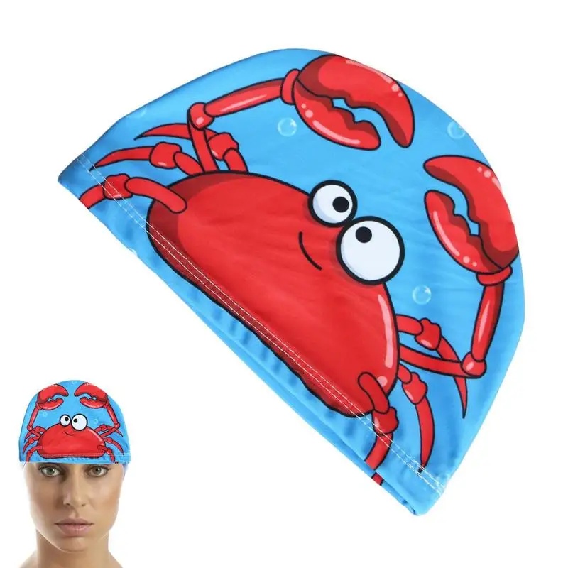 Swimming Cap For Children Elastic Fabric Cute Cartoon Pool Swimming Cap Lovely Kids Protect Ears Swim Hat For Boys Girls
Swimming Cap For Children Elastic Fabric Cute Cartoon Pool Swimming Cap Lovely Kids Protect Ears Swim Hat For Boys Girls