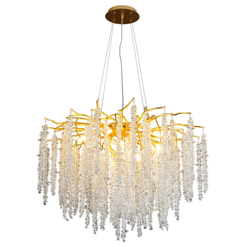 Art Led Chandelier Pendant Lamp Light Room Decor Nordic Crystal Europe Style Luxury Tassel Ceiling Living Indoor
Art Led Chandelier Pendant Lamp Light Room Decor Nordic Crystal Europe Style Luxury Tassel Ceiling Living Indoor