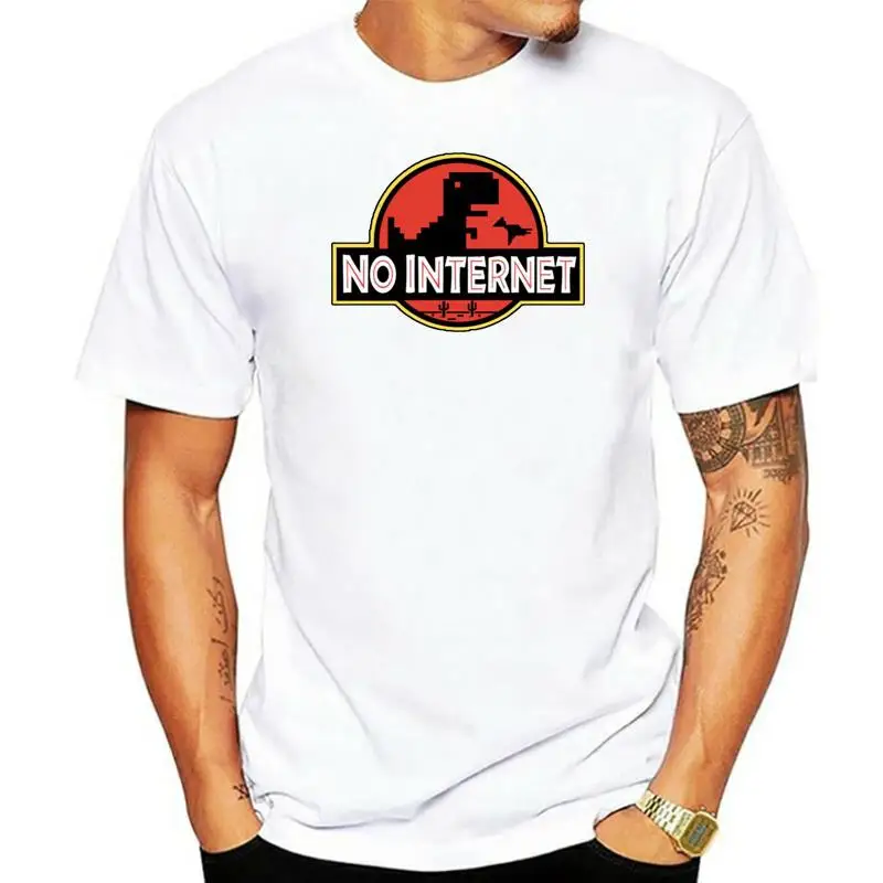 No Internet T Rex Jurassic T Shirt Dinosaur Nerd Parody Dino Endgame VideoGame New T Shirts For Men Cotton Fabric Clothes 
No Internet T Rex Jurassic T Shirt Dinosaur Nerd Parody Dino Endgame VideoGame New T Shirts For Men Cotton Fabric Clothes