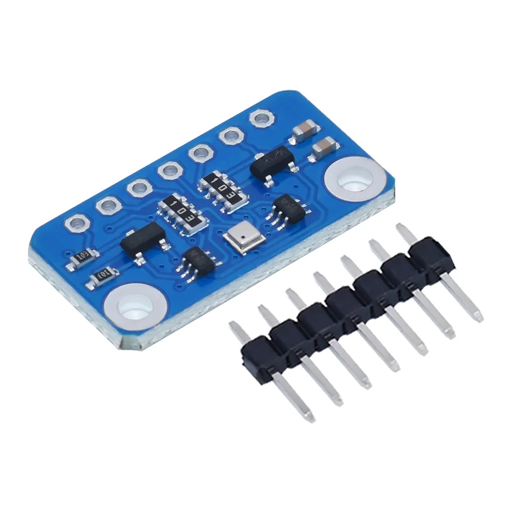 Высокоточный модуль датчика атмосферного давления I2C SPI BMP390, совместимый с Arduino и STM32
Высокоточный модуль датчика атмосферного давления I2C SPI BMP390, совместимый с Arduino и STM32