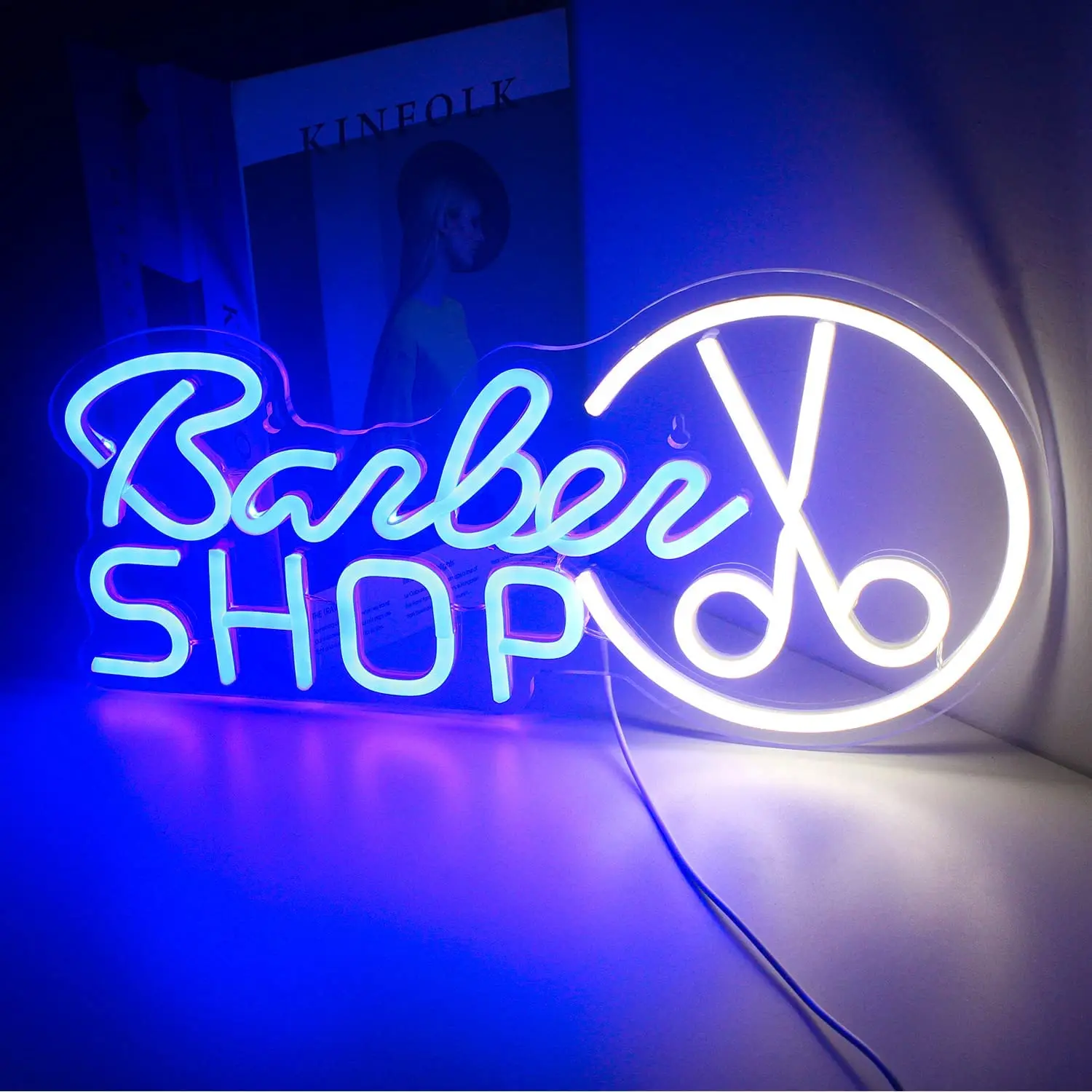 Неоновая светодиодная вывеска для парикмахерской Baber Shop, неоновая светодиодная подсветка с питанием от USB для стен
Неоновая светодиодная вывеска для парикмахерской Baber Shop, неоновая светодиодная подсветка с питанием от USB для стен