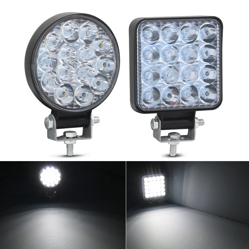 New Led light bar 48w Led bar 16barra Square Spotlight Off road LED Work Light 12V 24V For Car Truck 4X4 4WD Car SUV ATV White
New Led light bar 48w Led bar 16barra Square Spotlight Off road LED Work Light 12V 24V For Car Truck 4X4 4WD Car SUV ATV White