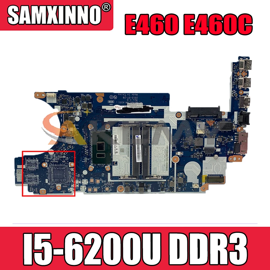 Материнская плата Akemy для ноутбука ThinkPad E460 E460C BE460 NM-A551, процессор I5 6200U DDR3, встроенная видеокарта, 100% протестированная работа
Материнская плата Akemy для ноутбука ThinkPad E460 E460C BE460 NM-A551, процессор I5 6200U DDR3, встроенная видеокарта, 100% протестированная работа