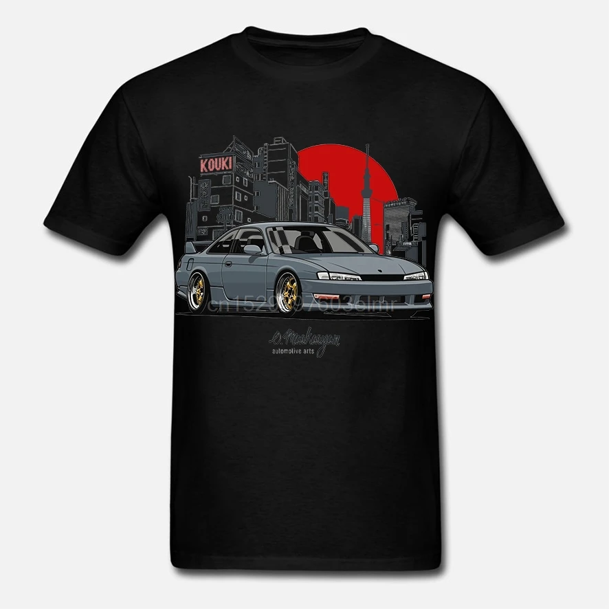 Men Funny t shirt cotton short sleeve tshirts women T-Shirt Silvia S14 (200SX) Kouki
Men Funny t shirt cotton short sleeve tshirts women T-Shirt Silvia S14 (200SX) Kouki