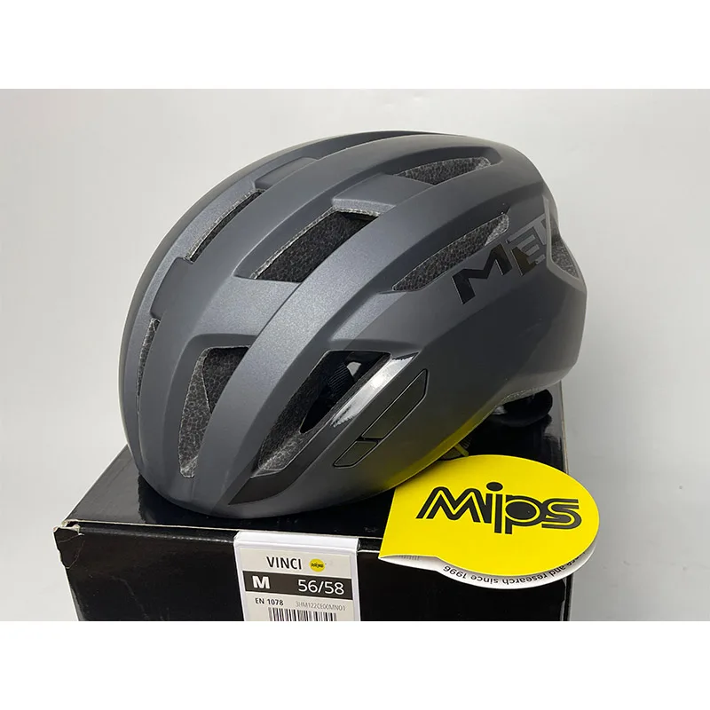 

MET VINCI Mips Road Cycling Helmet In-mould Polycarbonate Shell with EPS Liner Ventilated Bicycle Helmet Men's