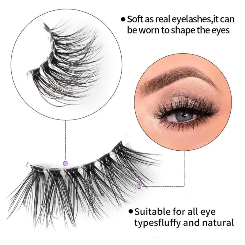 Multipack Natural Eyelash Extension Makeup Multi-level Thick Lashes Soft Cross Manga Handmade False Eyelashes Women Cosmetics
Multipack Natural Eyelash Extension Makeup Multi-level Thick Lashes Soft Cross Manga Handmade False Eyelashes Women Cosmetics
