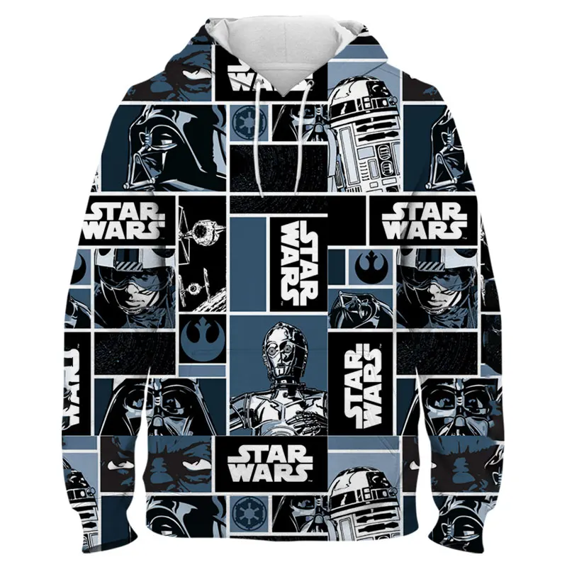 Spring Autumn Clothes For Men Disney Star Wars 3D Print Women Oversized Hoodies Long Sleeve Harajuku Children Tracksuit
Spring Autumn Clothes For Men Disney Star Wars 3D Print Women Oversized Hoodies Long Sleeve Harajuku Children Tracksuit