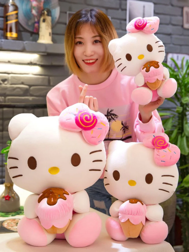 Плюшевые игрушки Hello Kitty, 50 см, набивные животные, кавайная кошка, плюшевая кукла, декор для комнаты, игрушки для детей, подарок на день рожден...
Плюшевые игрушки Hello Kitty, 50 см, набивные животные, кавайная кошка, плюшевая кукла, декор для комнаты, игрушки для детей, подарок на день рожден...