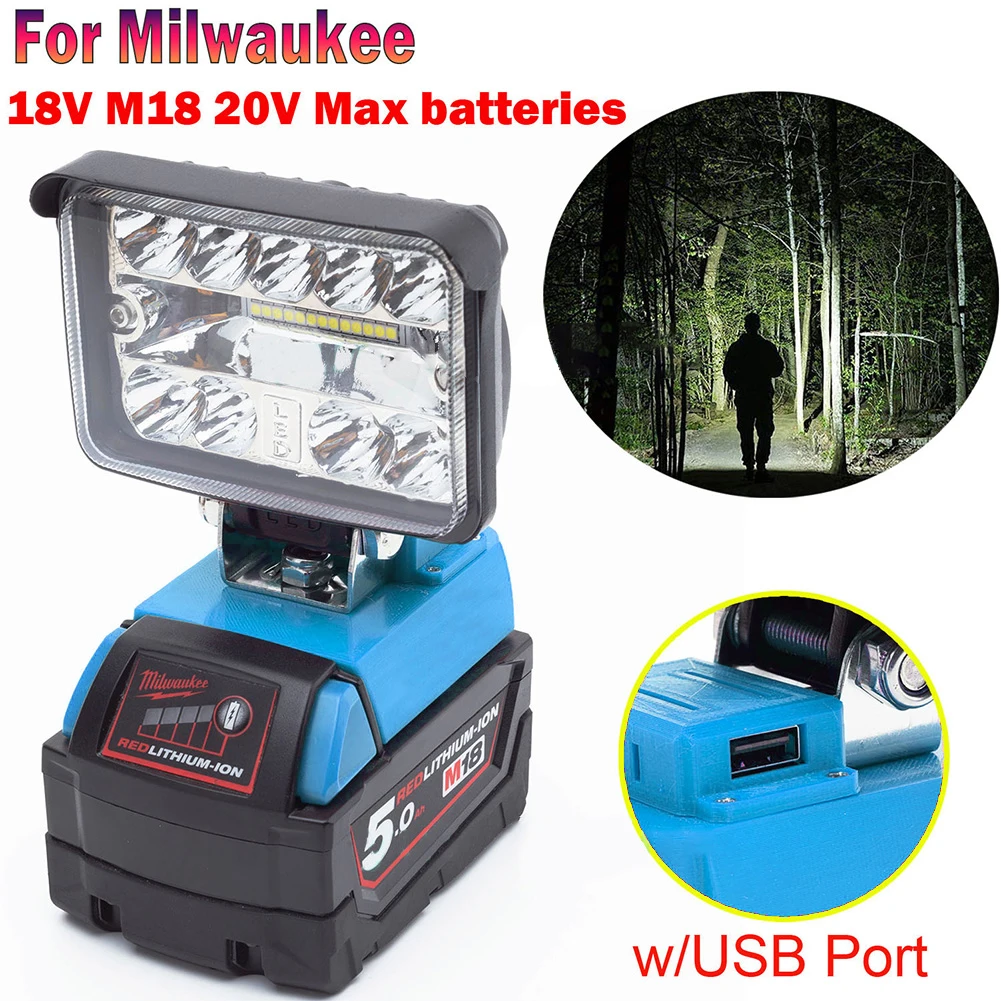 18V Li-Ion Cordless Work Light 18/28/72 With Low-voltage Protection Board For Blackout Outdoor Camping Night Fishing Lighting
18V Li-Ion Cordless Work Light 18/28/72 With Low-voltage Protection Board For Blackout Outdoor Camping Night Fishing Lighting