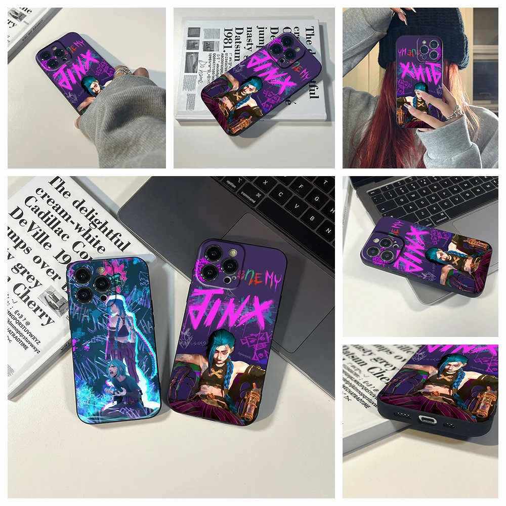 For IPhone 14 PRO Phone Case for IPhone 13 11 12 Pro XR XS MAX 8 X 7 14 Plus 13 Pro Game League of Legends Jinx Covers
For IPhone 14 PRO Phone Case for IPhone 13 11 12 Pro XR XS MAX 8 X 7 14 Plus 13 Pro Game League of Legends Jinx Covers