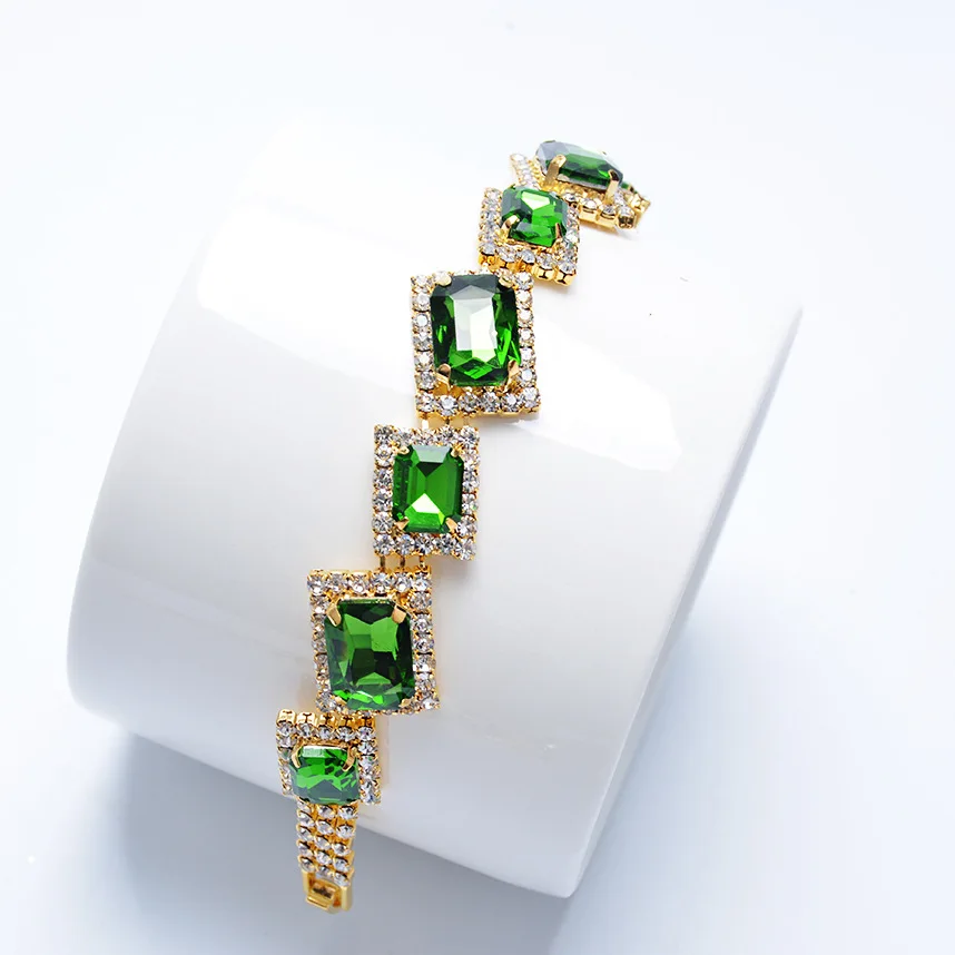 14K Gold Color Emerald Jewelry Bracelets for Women Fine Emerald Jewellry Sterling Silver Bizuteria Pulseira Feminina Girls
14K Gold Color Emerald Jewelry Bracelets for Women Fine Emerald Jewellry Sterling Silver Bizuteria Pulseira Feminina Girls