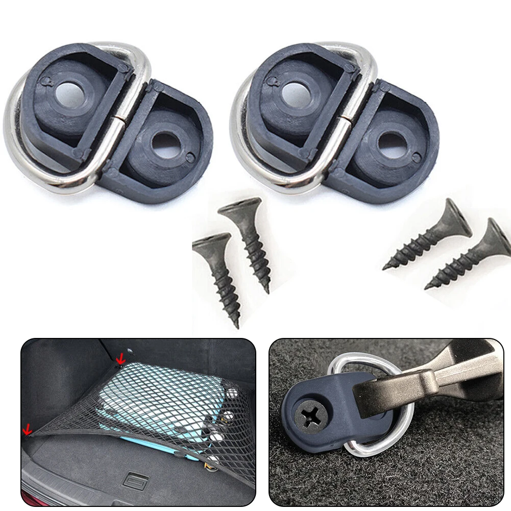2pcs Car Rear Trunk Boot Floor Cargo Net Tie Down Hook Ring Loop Hanging Fixings Clips Trunk Net Hook For Floor Net Auto Accesso
2pcs Car Rear Trunk Boot Floor Cargo Net Tie Down Hook Ring Loop Hanging Fixings Clips Trunk Net Hook For Floor Net Auto Accesso