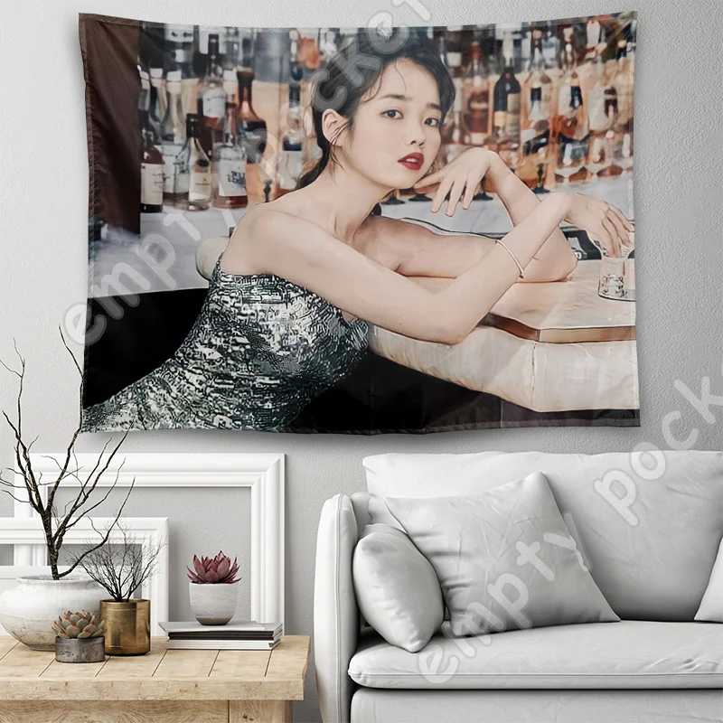 Beautiful IU Kpop Tapestry Wall Hanging Wall Fabric Tapestry Art Home Decoration Sleeping Pad Wall Carpets Dorm Decor
Beautiful IU Kpop Tapestry Wall Hanging Wall Fabric Tapestry Art Home Decoration Sleeping Pad Wall Carpets Dorm Decor