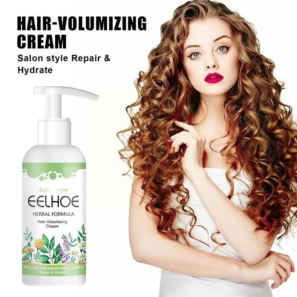 

Sdotter Hair-volumizing Cream Bouncie'lock Boost Defining Cream Curls Curly Care Shiny Volumizing Hair Long All Cream Day Hair A