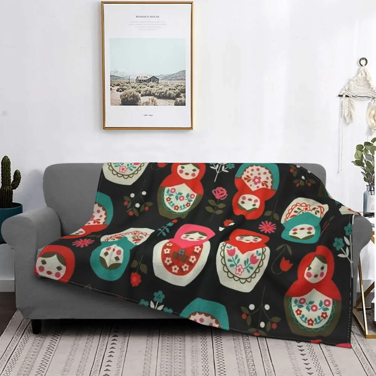 Matryoshka Russian Doll Pattern Blankets Fleece Winter Cartoon Anime Plaid Portable Throw Blanket for Bedding Office Quilt
Matryoshka Russian Doll Pattern Blankets Fleece Winter Cartoon Anime Plaid Portable Throw Blanket for Bedding Office Quilt