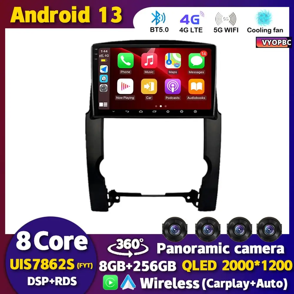 Android 13 Auto Carplay 4G+WIFI For KIA Sorento 2 XM Sedan 2009 2010 2011 2012 Car Radio Multimedia Stereo Video Player GPS DSP
Android 13 Auto Carplay 4G+WIFI For KIA Sorento 2 XM Sedan 2009 2010 2011 2012 Car Radio Multimedia Stereo Video Player GPS DSP