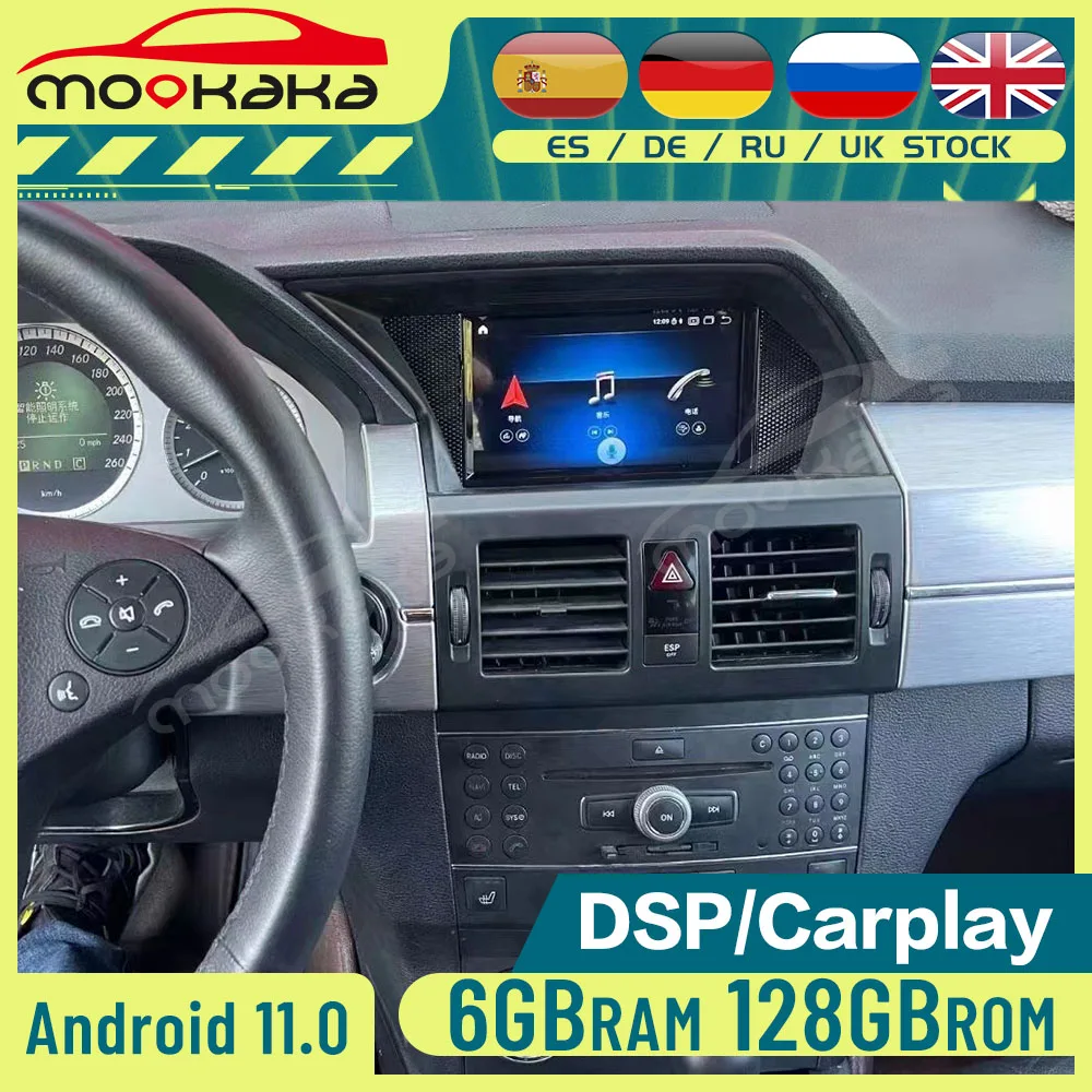 Android 11.0 6G + 128GB Car Multimedia DVD Player For Mercedes-Benz GLK 2009 - 2015 Radio GPS Navigation Auto Stereo Head Unit
Android 11.0 6G + 128GB Car Multimedia DVD Player For Mercedes-Benz GLK 2009 - 2015 Radio GPS Navigation Auto Stereo Head Unit