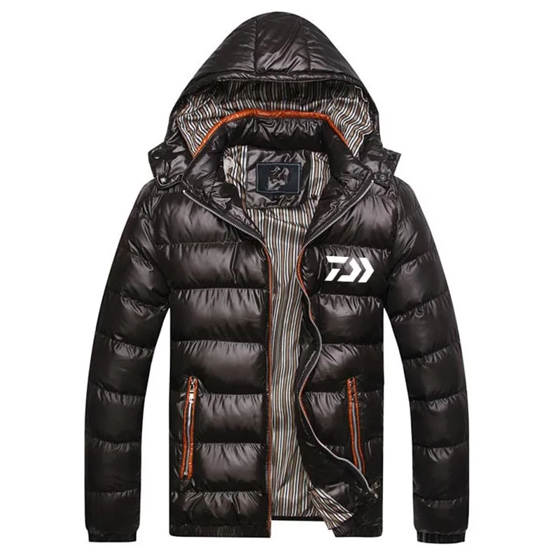 Daiwa Winter Men's Fishing Jacket Warm Cashmere Thickened Windproof Ski Mountaineering Jacket Outdoor Warm Waterproof Coat
Daiwa Winter Men's Fishing Jacket Warm Cashmere Thickened Windproof Ski Mountaineering Jacket Outdoor Warm Waterproof Coat