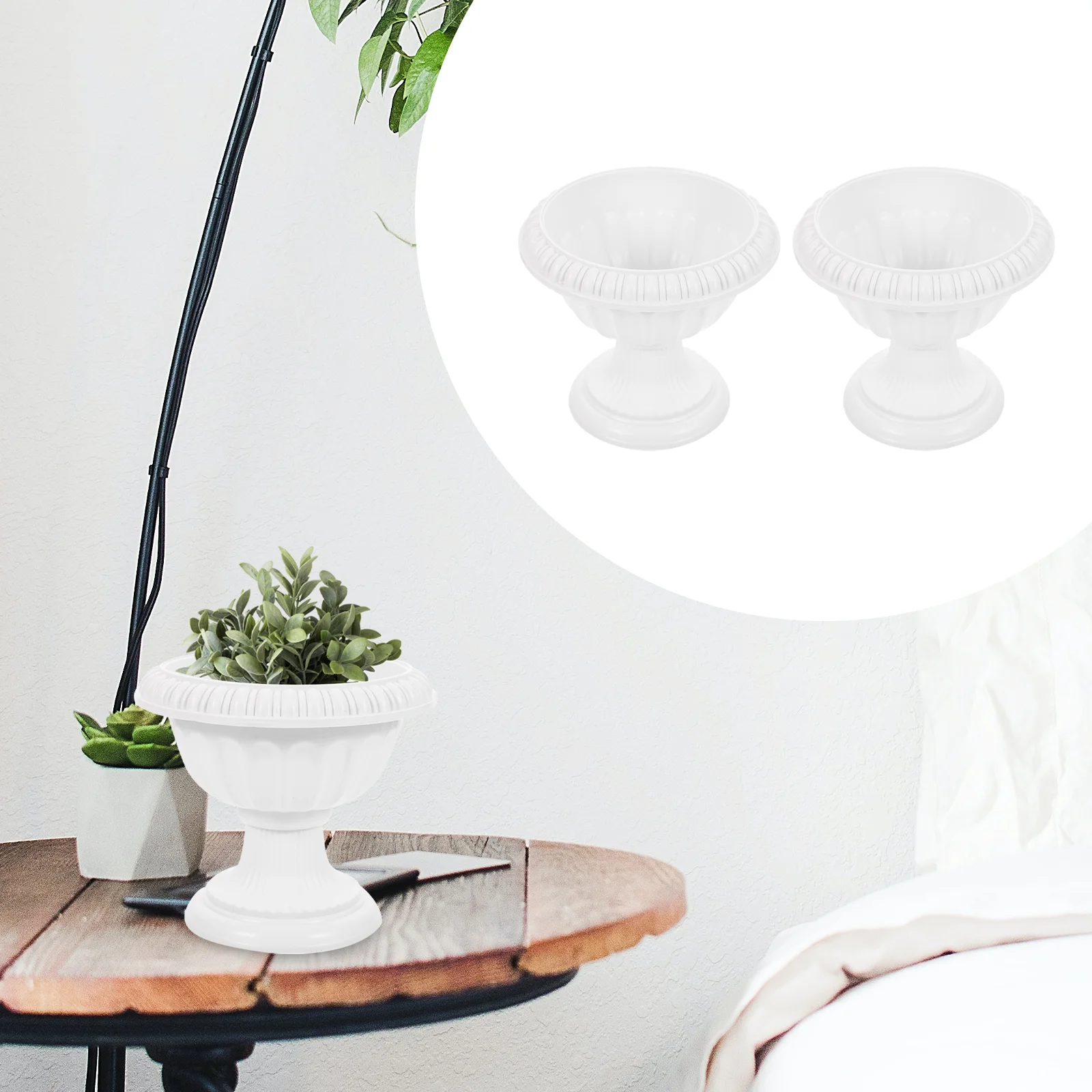 Urn Pot Flower Planter Outdoor Vase Garden Plastic Roman Decorations Tree Planters Pots Wedding Pillar Decorative Flowerpot
Urn Pot Flower Planter Outdoor Vase Garden Plastic Roman Decorations Tree Planters Pots Wedding Pillar Decorative Flowerpot