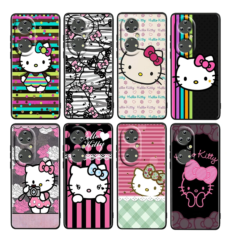 Gift Hello Kitty Girl For Huawei P50 P20 P30 P40 5G P10 Pro Lite E Plus P9 Lite Mini 4G TPU Soft Black Phone Case Fundas Cover
Gift Hello Kitty Girl For Huawei P50 P20 P30 P40 5G P10 Pro Lite E Plus P9 Lite Mini 4G TPU Soft Black Phone Case Fundas Cover