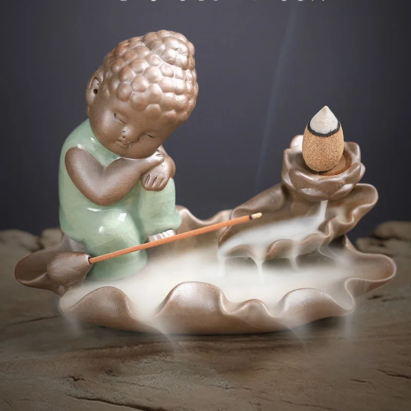Aroma King Reflux Incense Holder Waterfall Creative Chinese Incense Holder Fashionable Incienso Soporte Decoration Zen HY50IB
Aroma King Reflux Incense Holder Waterfall Creative Chinese Incense Holder Fashionable Incienso Soporte Decoration Zen HY50IB