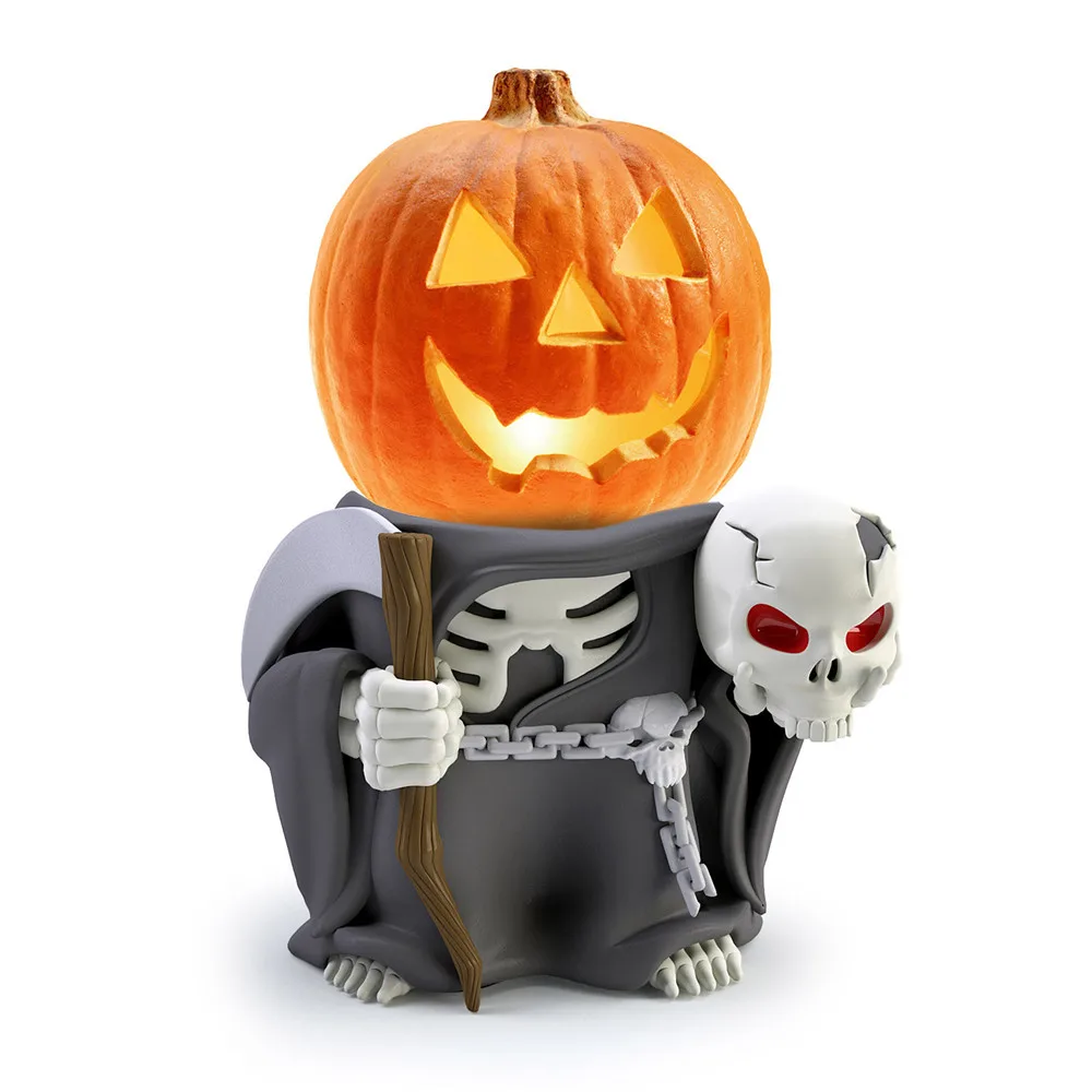 Halloween Pumpkin Decorations Pumpkin Knight LED Light Garden Ornaments Glowing Skull Miniatures Figurines Desktop Decor 2022
Halloween Pumpkin Decorations Pumpkin Knight LED Light Garden Ornaments Glowing Skull Miniatures Figurines Desktop Decor 2022