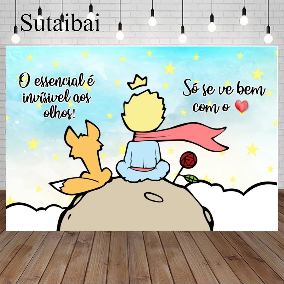 Little Prince Backdrop Telescopio Happy Birthday Party Baby Shower 1st Photography Background Photo Banner Decoration
Little Prince Backdrop Telescopio Happy Birthday Party Baby Shower 1st Photography Background Photo Banner Decoration