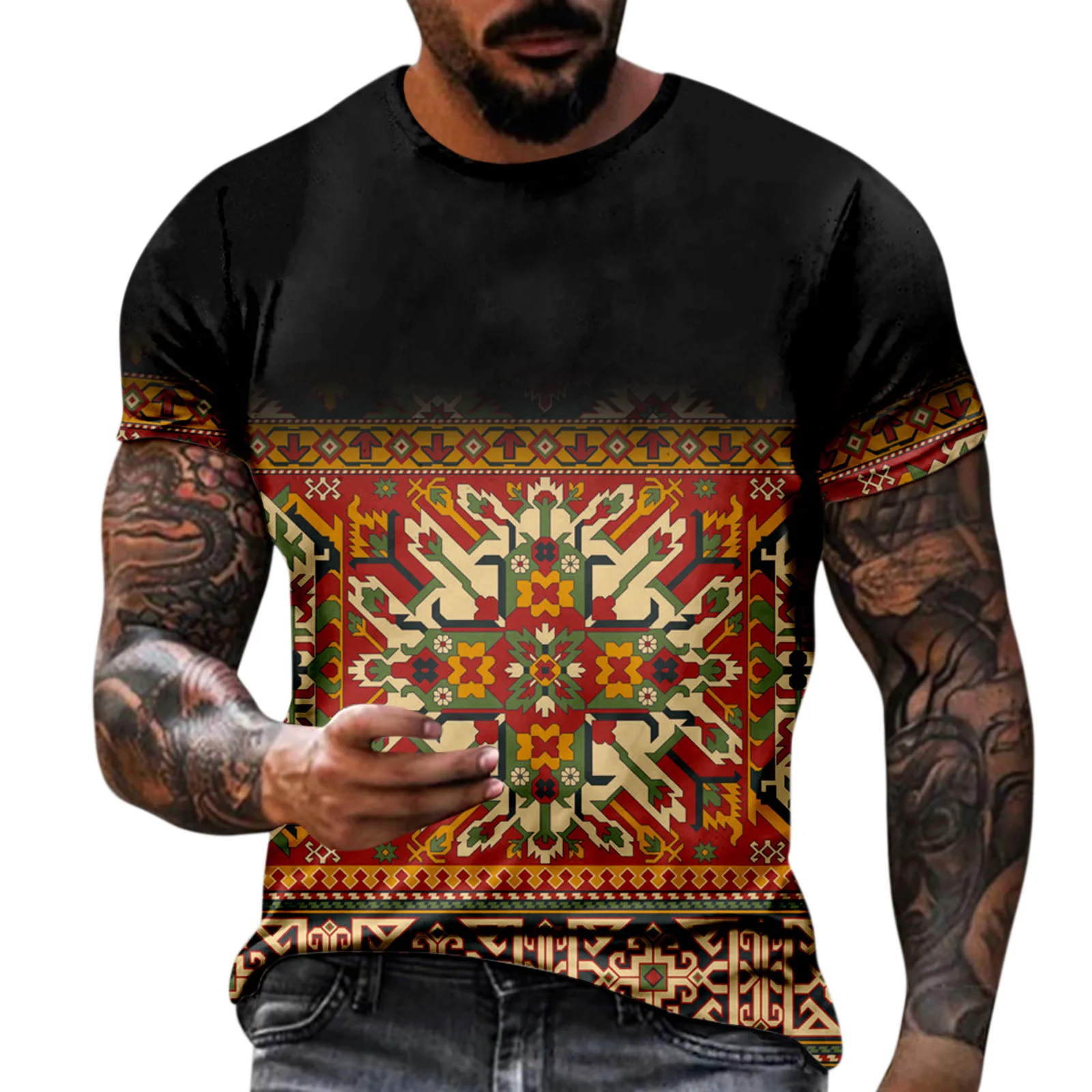 Male flower t-shirts Summer Casual Round Neck Short Sleeve 3D Print T Shirt Blouse Tops boy T Shirt Streetwear Camisas blouse
Male flower t-shirts Summer Casual Round Neck Short Sleeve 3D Print T Shirt Blouse Tops boy T Shirt Streetwear Camisas blouse