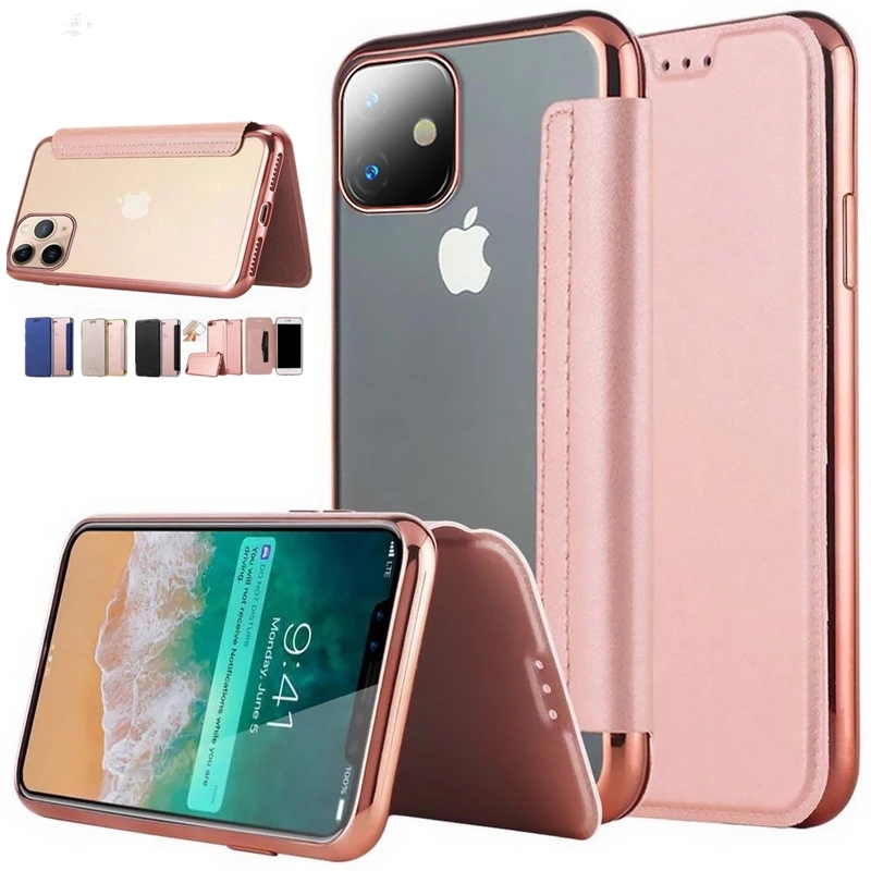 Тонкий чехол-книжка с гальваническим покрытием для iPhone 11 Pro Max X XS XR XS Max 11 11Pro
Тонкий чехол-книжка с гальваническим покрытием для iPhone 11 Pro Max X XS XR XS Max 11 11Pro