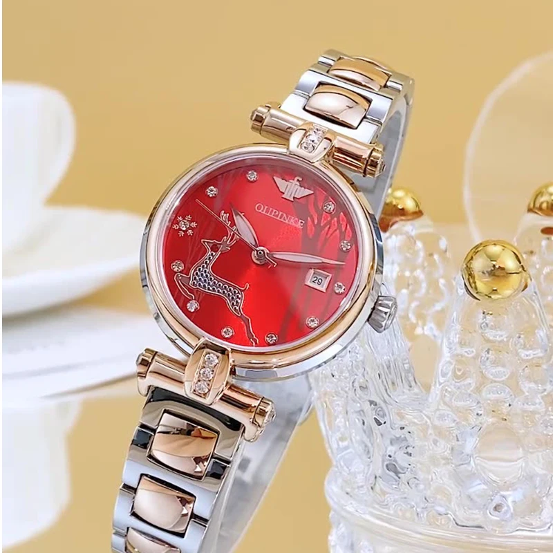 Fully automatic mechanical watch women's fashion trend waterproof deer figure ladies watch women's watch-3180-23
Fully automatic mechanical watch women's fashion trend waterproof deer figure ladies watch women's watch-3180-23
