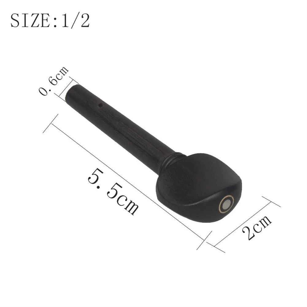 Ebony Wood Violin Pegs Fiddle Tuning Peg Endpin Set 1/8 1/4 1/2 3/4 4/4 5 Different Sizes Musical Instrument Accessories Parts
Ebony Wood Violin Pegs Fiddle Tuning Peg Endpin Set 1/8 1/4 1/2 3/4 4/4 5 Different Sizes Musical Instrument Accessories Parts