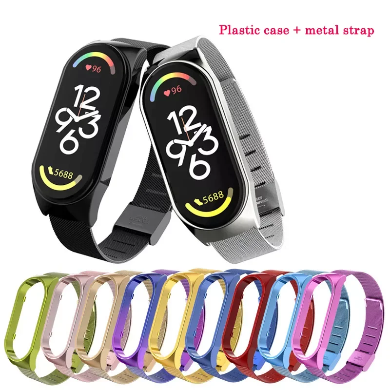 Wrist Strap For Mi Band 7 Replacement Metal Bracelet Watch Band Strap For Xiaomi Mi Band 7 Mi Band7 Smartwatch Accessories
Wrist Strap For Mi Band 7 Replacement Metal Bracelet Watch Band Strap For Xiaomi Mi Band 7 Mi Band7 Smartwatch Accessories