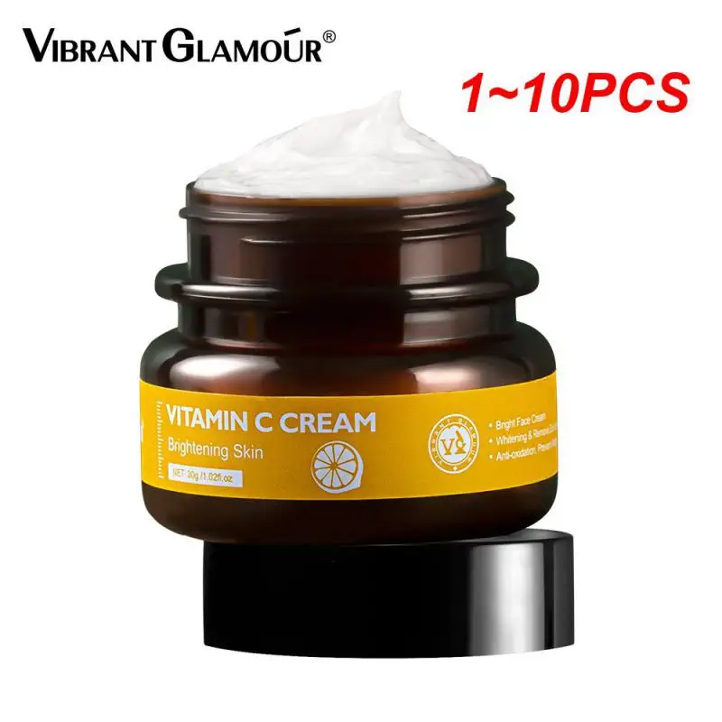 1~10PCS GLAMOUR Vitamin C Moisture Cream VC Whitening Brightening Anti Wrinkle Anti Aging Repair Fade Freckles Face Cream 30g
1~10PCS GLAMOUR Vitamin C Moisture Cream VC Whitening Brightening Anti Wrinkle Anti Aging Repair Fade Freckles Face Cream 30g