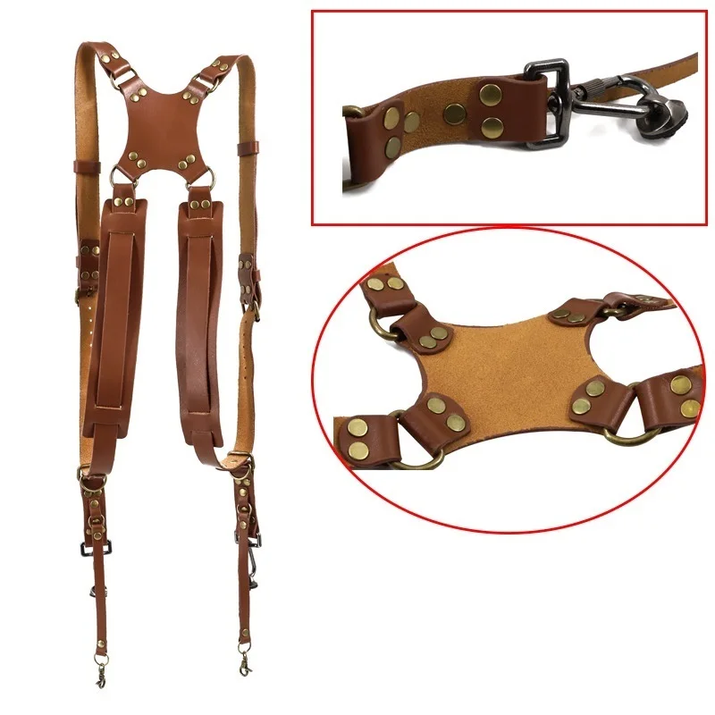 Genuine Leather Camera Straps Cowhide Single Shoulder Strap SLR Camera Universal Shoulder Strap Digital Camera DV Accessories
Genuine Leather Camera Straps Cowhide Single Shoulder Strap SLR Camera Universal Shoulder Strap Digital Camera DV Accessories