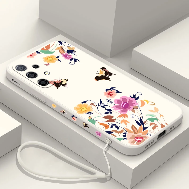 Butterfly Love Flower Phone Case For Samsung A53 A50 A12 A52 A52S A51 A72 A71 A73 A81 A91 A32 A22 A20 A30 4G 5G with Hand Strap
Butterfly Love Flower Phone Case For Samsung A53 A50 A12 A52 A52S A51 A72 A71 A73 A81 A91 A32 A22 A20 A30 4G 5G with Hand Strap